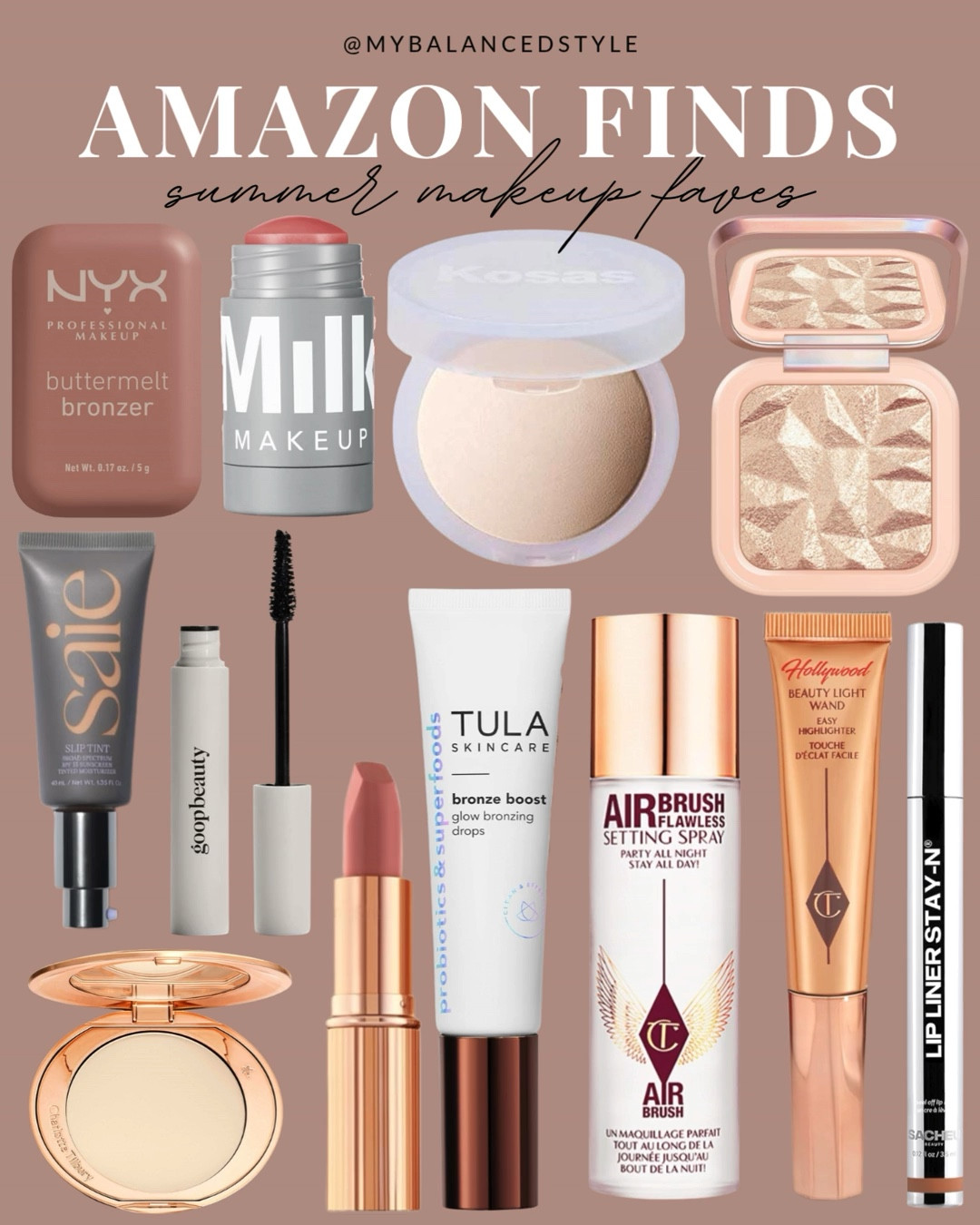 Amazon summer makeup

Glowy summer makeup
Bronzed beauty essentials
Lightweight foundation picks
Waterproof makeup favorites
Cream blush trends
Sun-kissed beauty look
Longwear lip products
Natural everyday glam
Summer beauty must-haves

#LTKSeasonal #LTKSaleAlert #LTKBeauty
