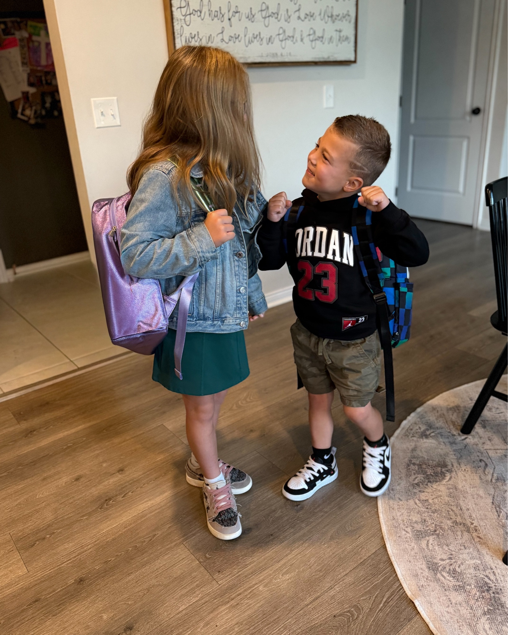 Almost a full month into school! These cuties are loving their teachers and friends in their class - some of their clothes are on major sale and about to sell out!

#LTKFallSale #LTKKids #LTKFamily