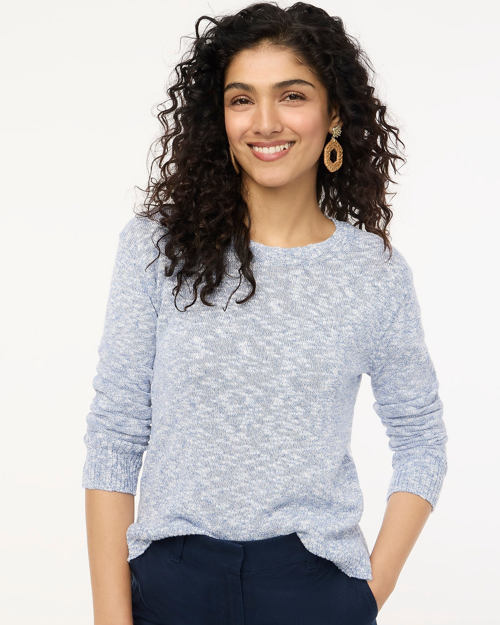 Crewneck beach sweater | J.Crew Factory