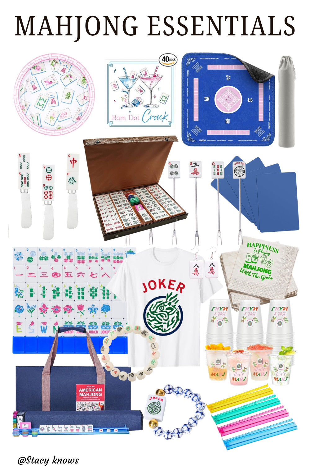Level up your next Mahjong night! From the perfect tabletop essentials to the cutest prizes for the winners, I’ve rounded up everything you need to host an unforgettable game night!
#MahjongNight #GameNightEssentials #HostingDuties #MahjongStyle #TableTopDecor #GameNightInspo #MahjongLovers #HostessWithTheMostess #PartyPlanning #LTKHome 

 #LTKFestival #LTKstorytime #LTKHome