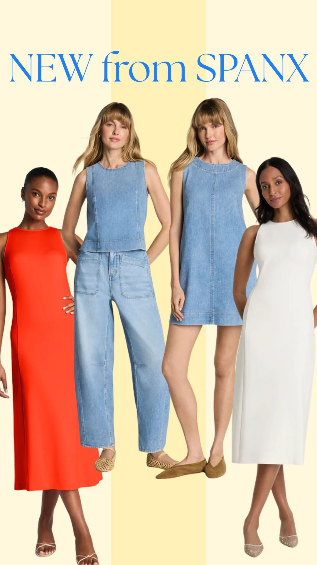 I’m dying to get my hands on these new arrivals from Spanx. The word is the lightweight denim is fantastic and these two dresses look fabulous. Use code LISAXSPANX for 15% off your first order.
@Spanx 

#LTKootd #LTKWorkwear #LTKOver40