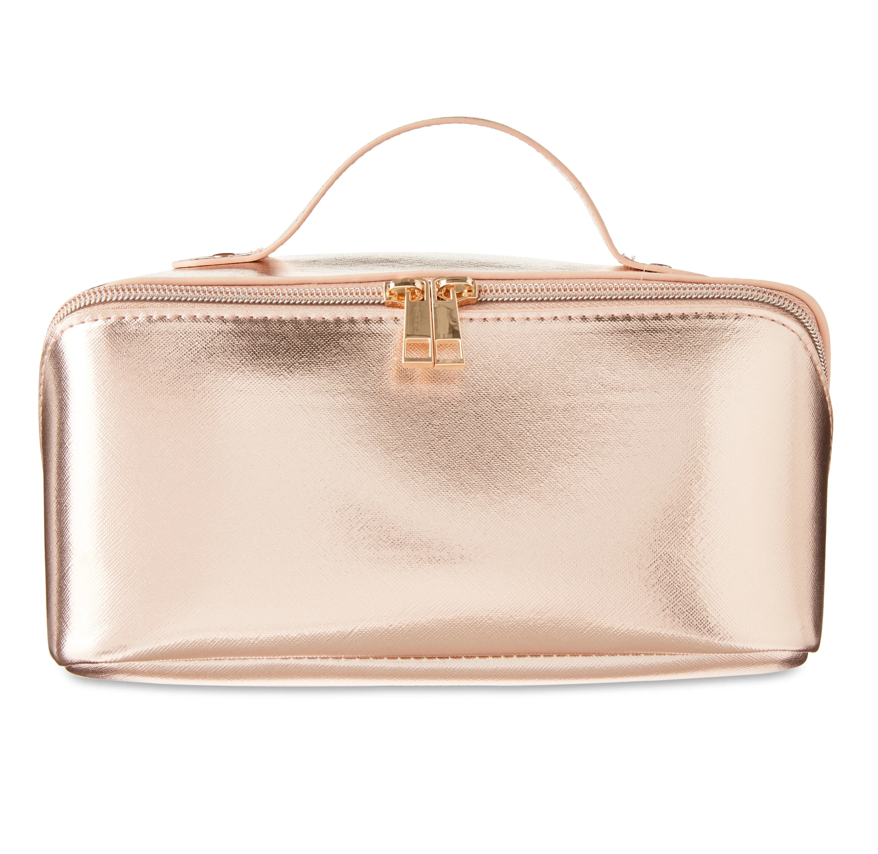 Rose Gold Cosmetic Pouch, 6 in x 9 in - Walmart.com | Walmart (US)