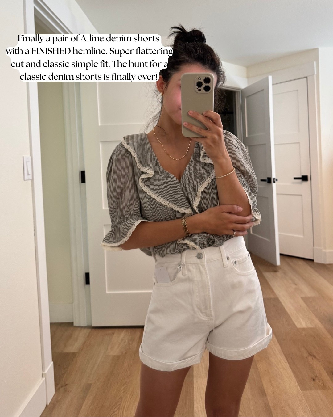 The PERFECT denim shorts and trust me, the only ones you’ll every reach for 😭

#LTKootd #LTKmomlife #LTKPetite