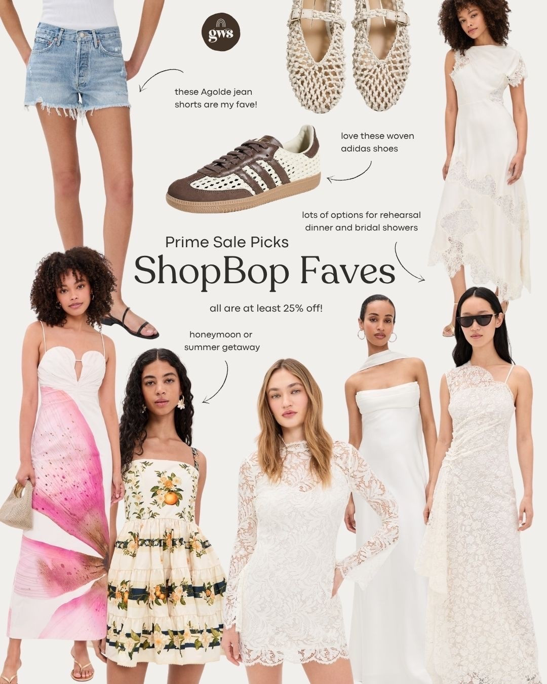 Shopbop Favorites for Prime Day Sale. All 25% off with code PRIME25