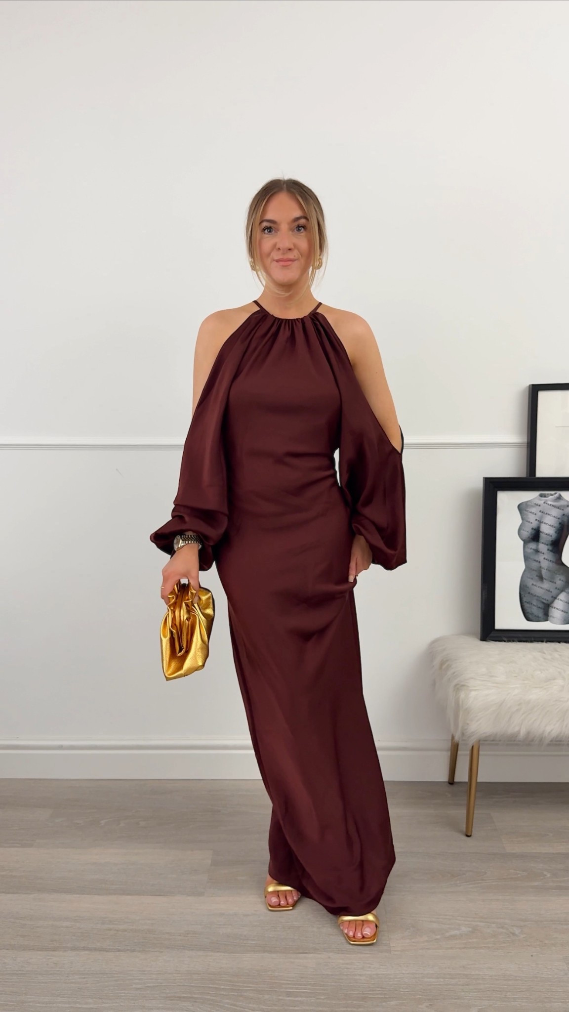 Brown wedding guest / black tie / summer occasion maxi dress 

*true to size 

#LTKAprilSpotlight #LTKsummer #LTKwedding