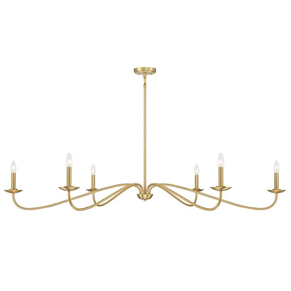 Zoyla 6 - Light Dimmable Classic / Traditional Chandelier | Wayfair North America