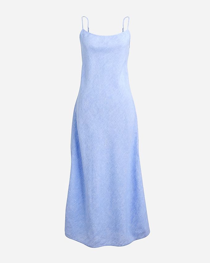 Gwyneth slip dress in linen | J.Crew US