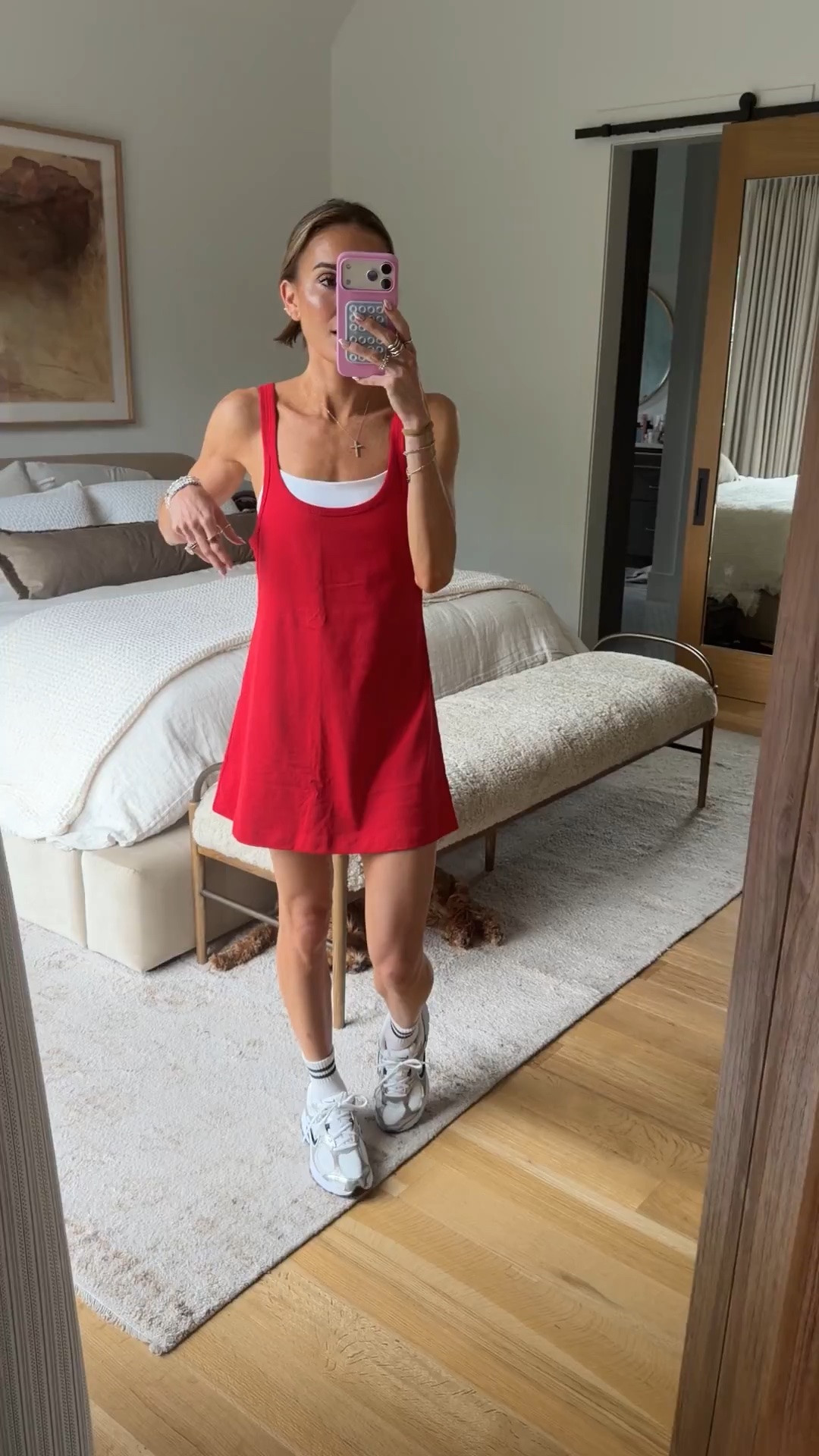 This exercise dress will for sure be on repeat all summer! 🙌🏼 runs tts
