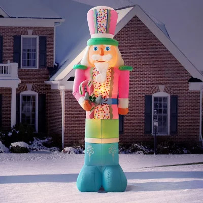 Member's Mark 10' Pre-Lit Inflatable Nutcracker-Pink | Sam's Club