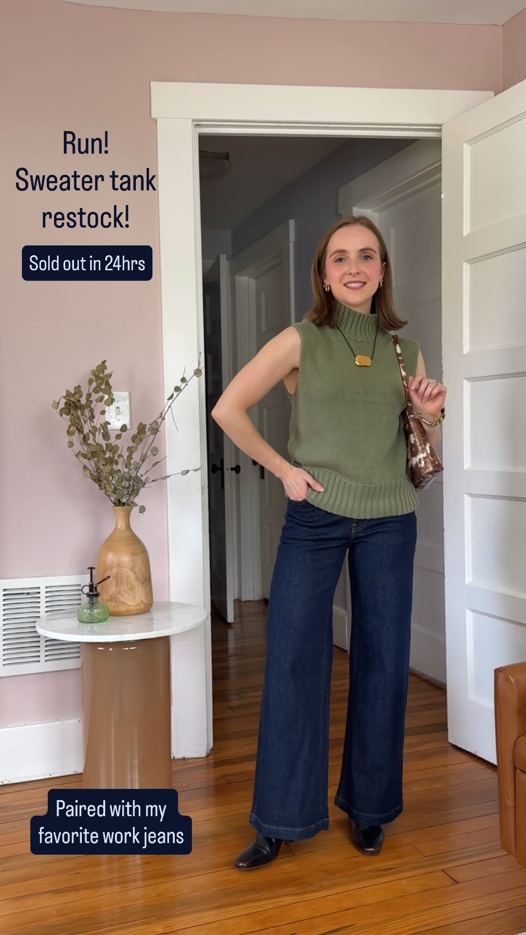 Perfect sweater tank outfit xs
25 short dark trouser jeans for work
10k step tested booties leather size up 1/2


#LTKPetite #LTKSaleAlert #LTKFindsUnder50