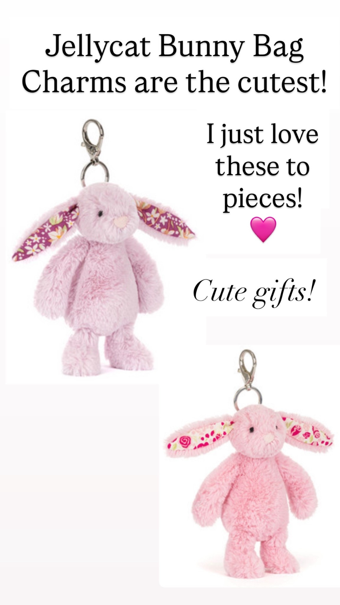 Jellycat bag charms are so cute!!!! 

#LTKKids
