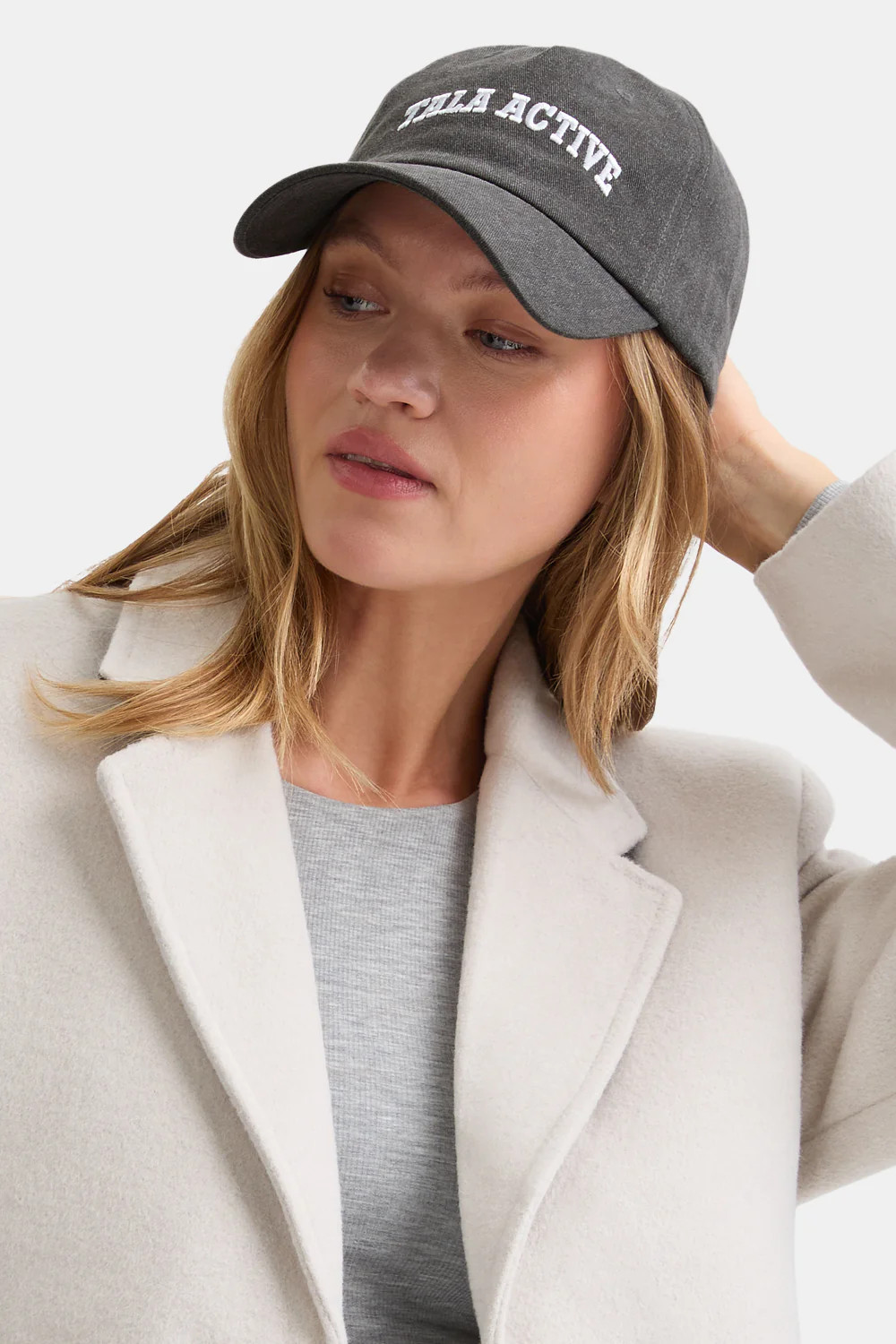 TALA Active Embroidered Cap - Dark Moss | TALA (UK)