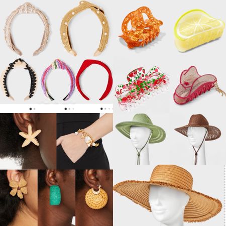Fun summer jewelry, hats, headbands, and more from Target! 


#LTKfindsunder50 #LTKstyletip #LTKSeasonal