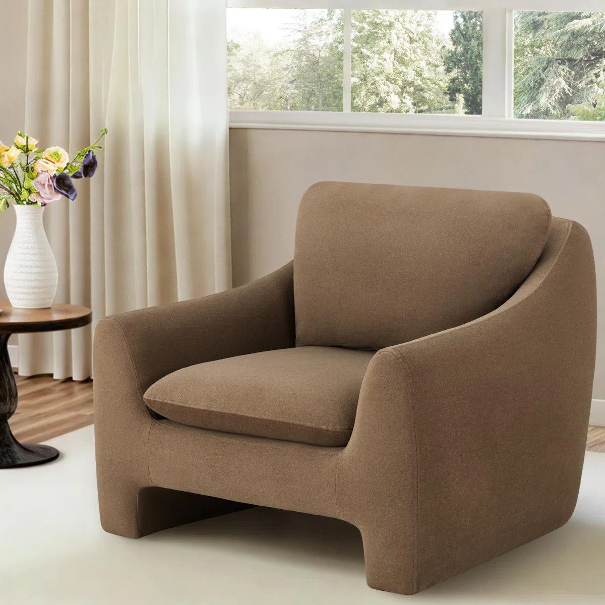 Elodie 42'' Upholstery Modern Armchair | Wayfair North America