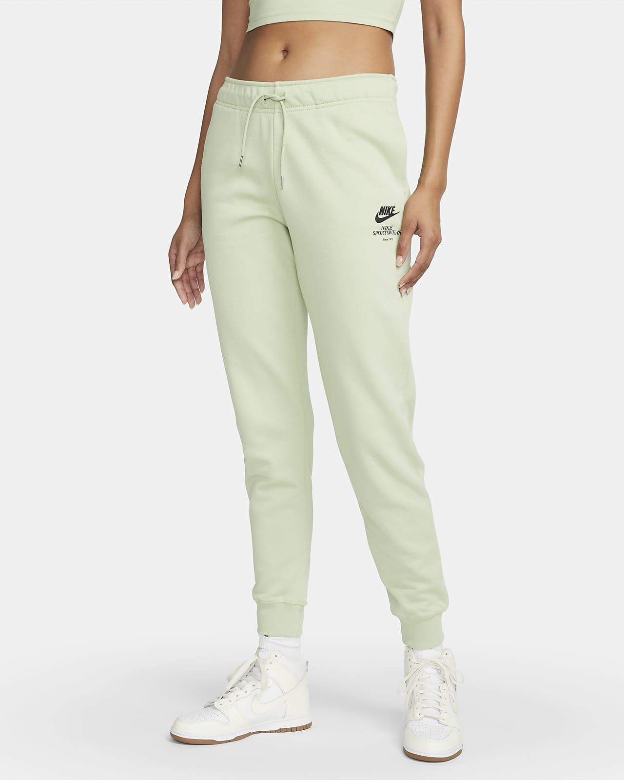 Women's Mid-Rise Trousers | Nike (CA)