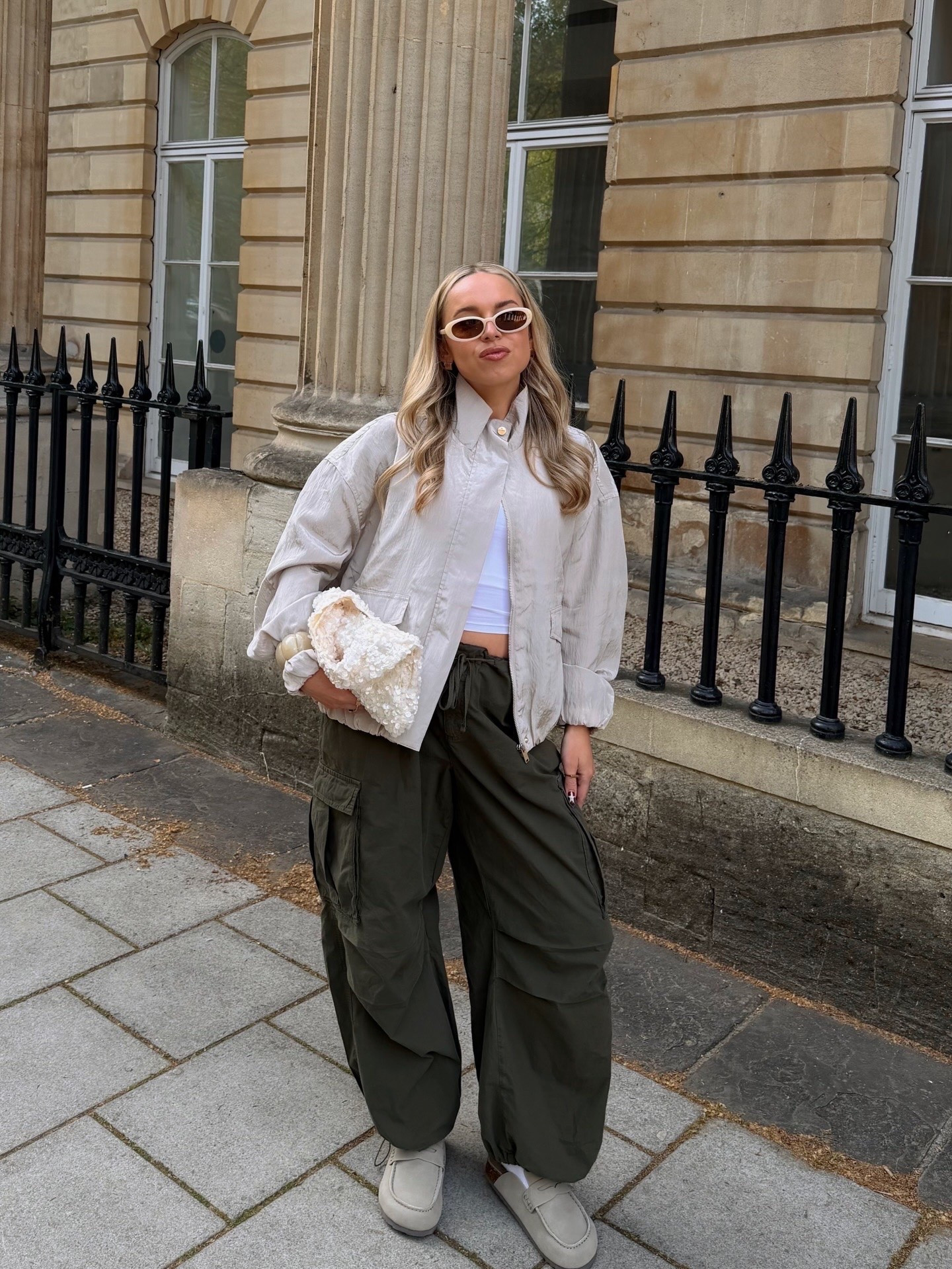 how I’m styling cargo trousers

how pretty is this windbreaker style jacket 🐚 

full look is #newlook

#LTKuk #LTKspring #LTKpetite