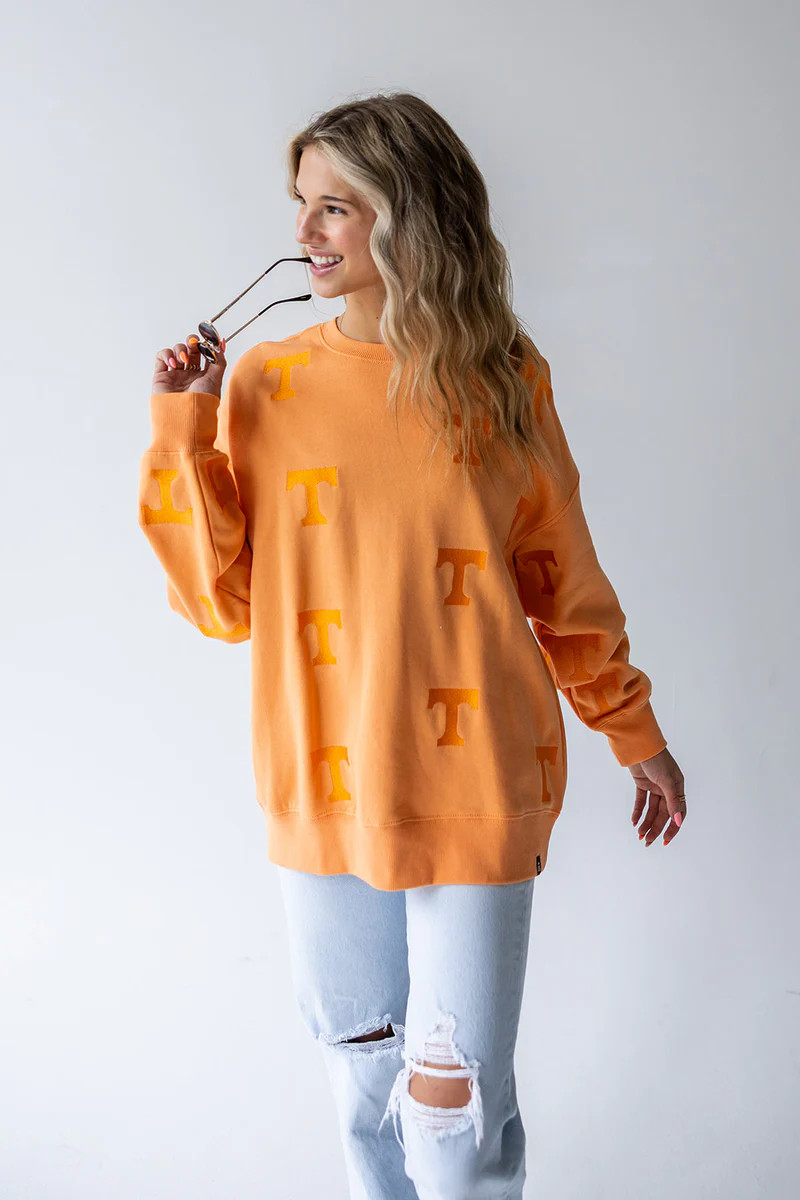 Tennessee Ritter Repeat Lantern Sleeve Crew | Gameday Social