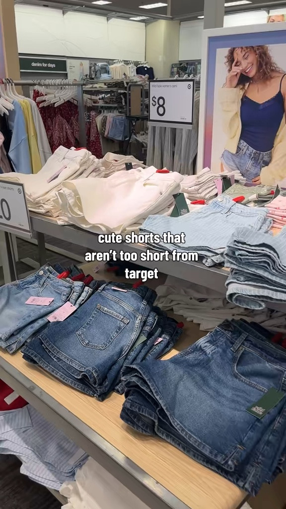 Target denim shorts try-on featuring mid rise shorts, 90s baggy denim shorts, and petite-friendly summer outfits. If you’re looking for shorts that aren’t too short, these all have a 3.75–4.5 inch inseam and a comfortable, everyday fit.
Sharing the best affordable denim shorts from Target including classic fit, relaxed baggy styles, and longer length options.
For reference, I’m 5’1 wearing a size 2

#ltkfinds #ltkstyle #ltkunder50 #summerstyle #denimshorts 

#LTKPetite #LTKTravel #LTKootd