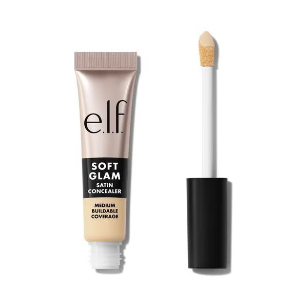 e.l.f. Cosmetics Soft Glam Satin Concealer In 12 Fair Warm - Vegan and Cruelty-Free Makeup | e.l.f. cosmetics (US)
