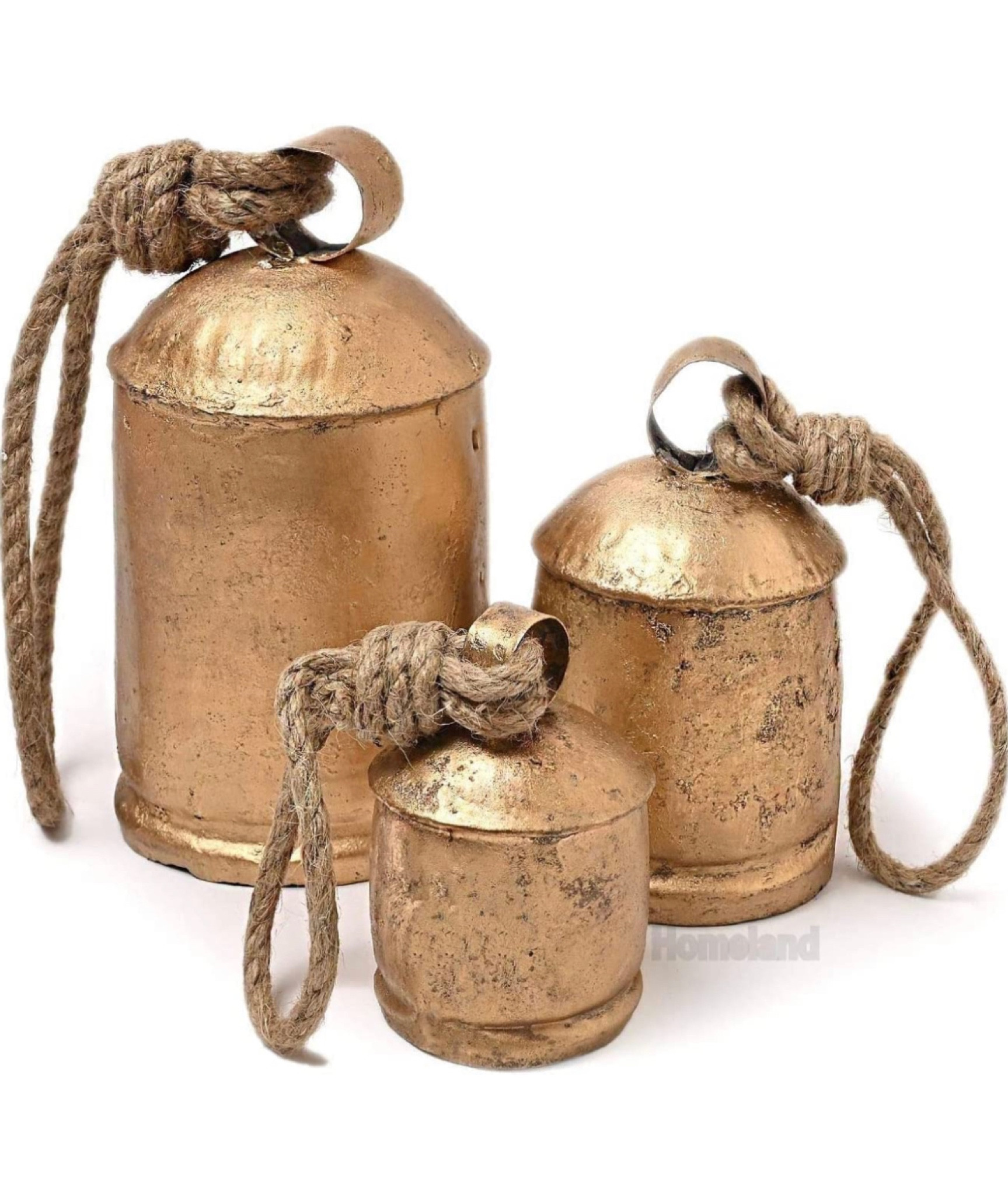 The prettiest rustic Christmas bells! Modern farmhouse holiday decor, brass bells with rope hooks, Christmas holiday decor

#LTKHoliday #LTKhome