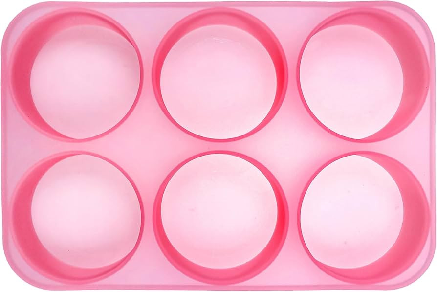 (300 Design Optional) MUBYOK M328 3inch Circles 6 Cavity Silicone Freshie Mold for Baking Aroma B... | Amazon (US)