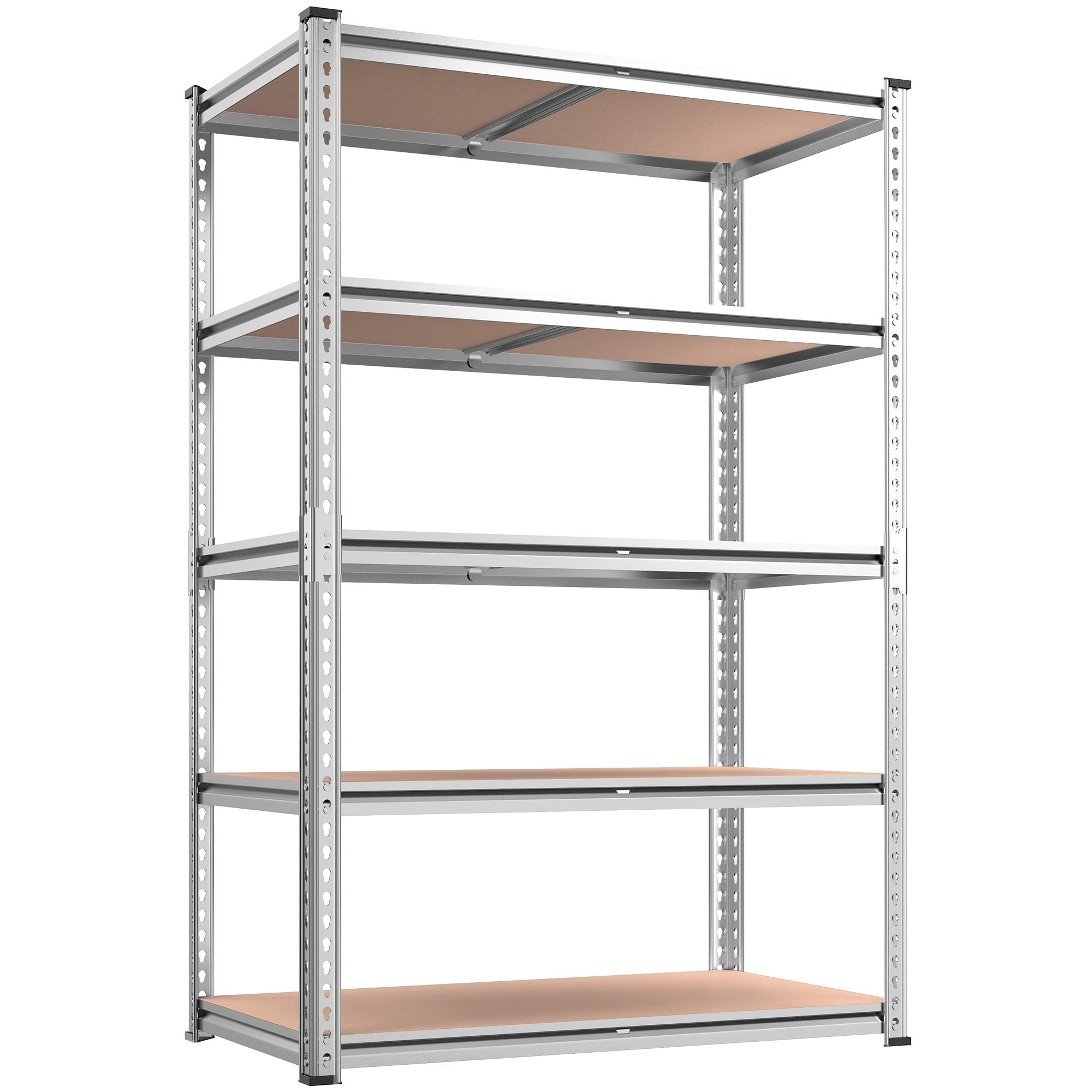 REIBII 2020LBS Garage Shelving Heavy Duty 5-Tier Storage Shelves Adjustable Metal Shelving for Wa... | Amazon (US)