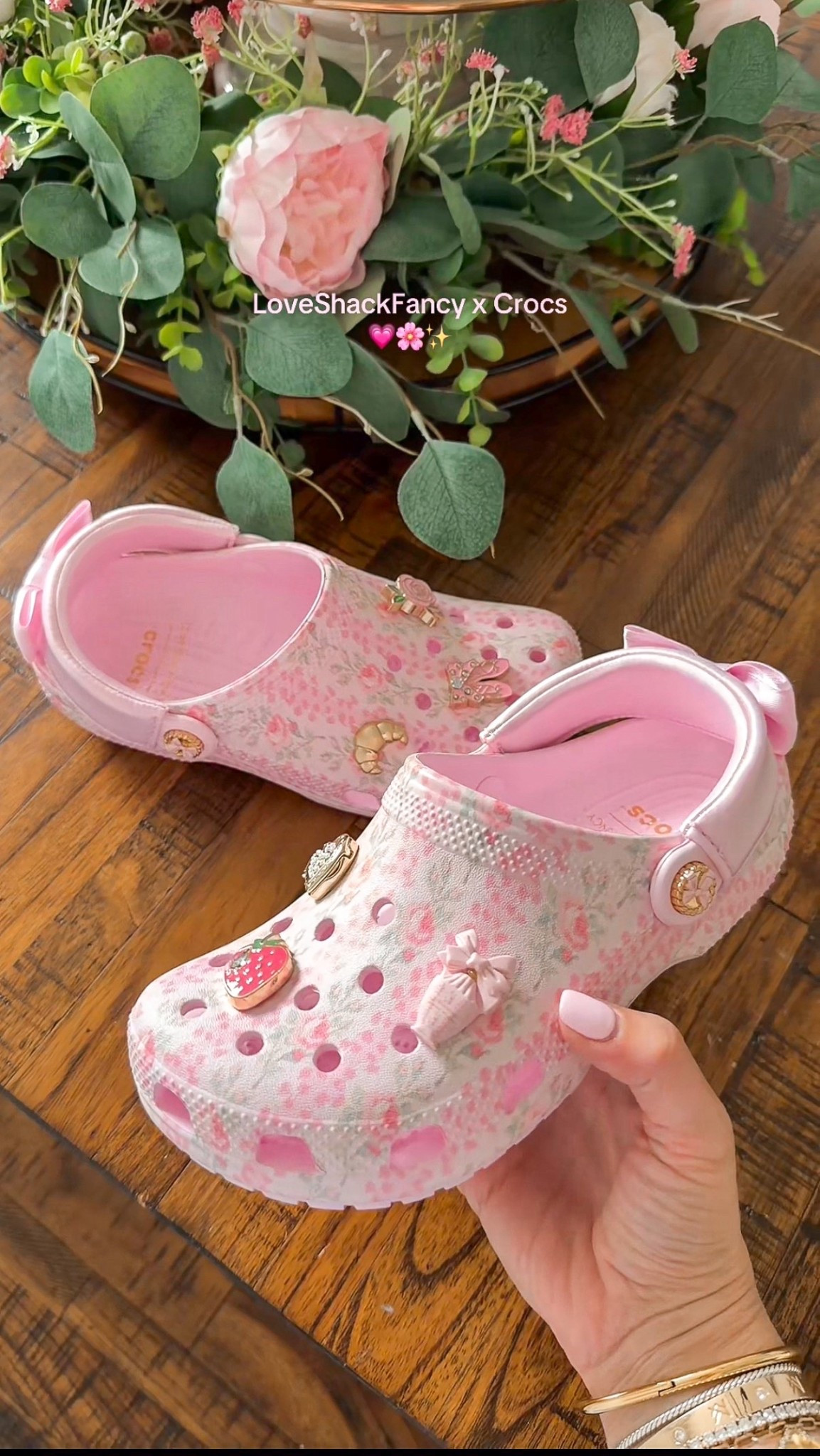 LoveShackFancy x crocs💗🌸✨