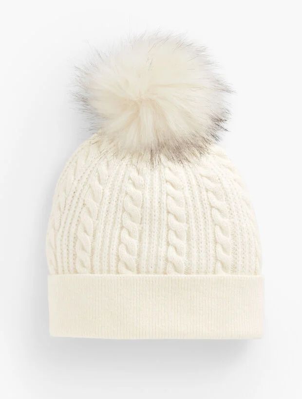 Cable Knit Beanie | Talbots