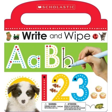 Write and Wipe ABC 123 (Board Book) | Walmart (US)