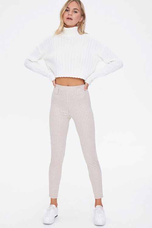 Gingham Zippered Pants | Forever 21 (US)