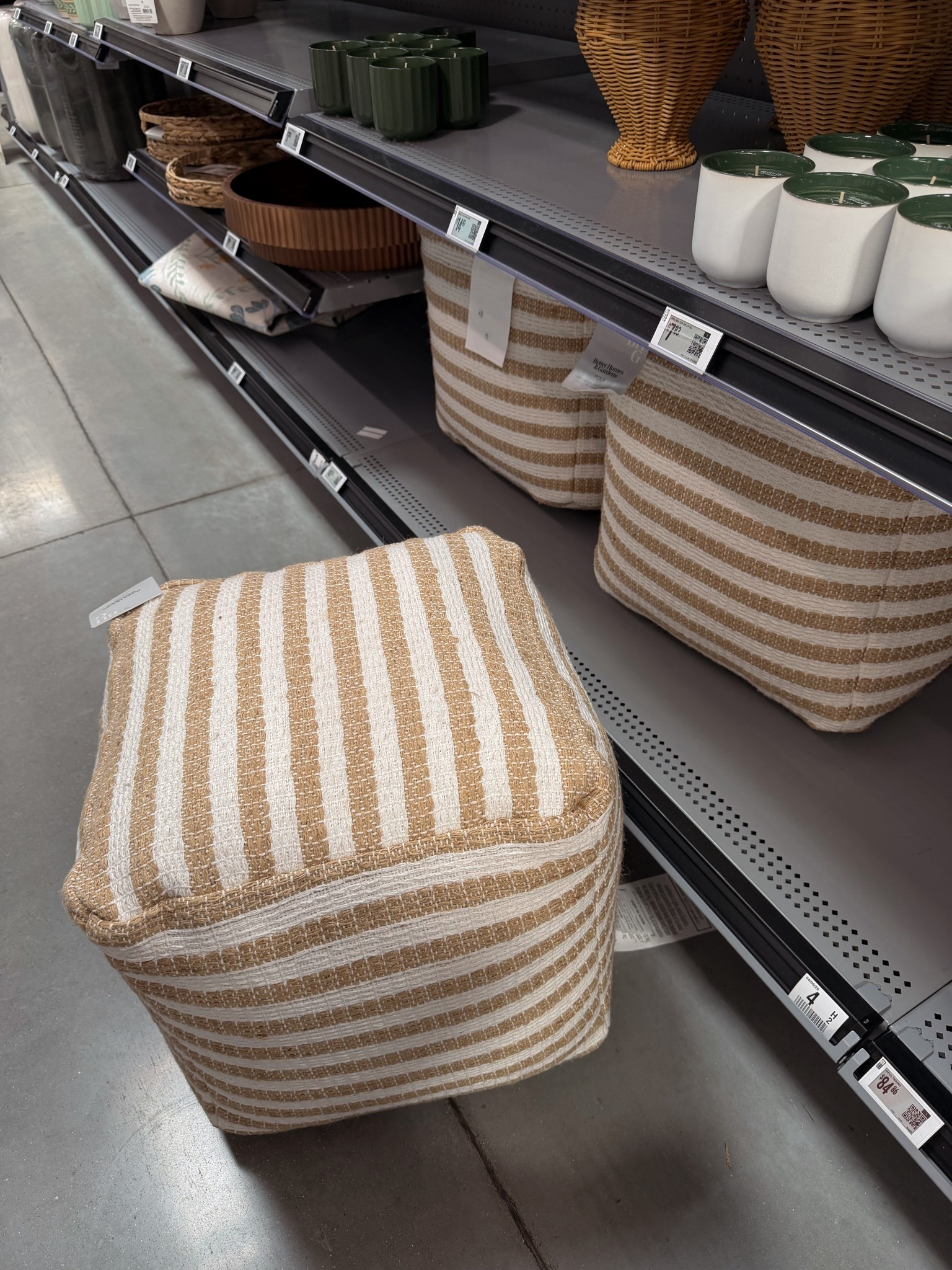 Outdoor footstools/ottoman! Walmart patio finds ☀️

#LTKSeasonal #LTKHome #LTKMothersDay