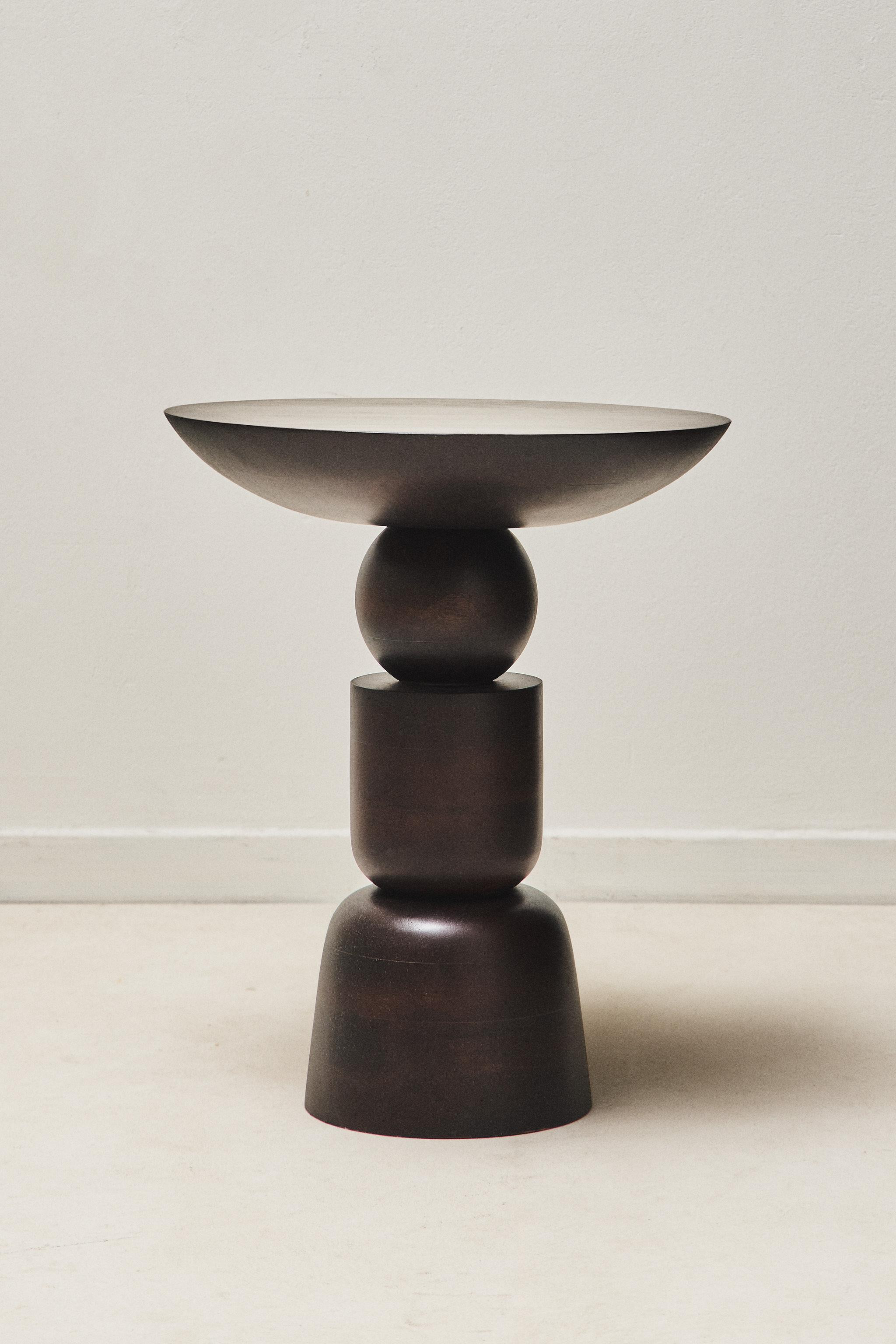WOODEN SIDE TABLE | Zara Canada