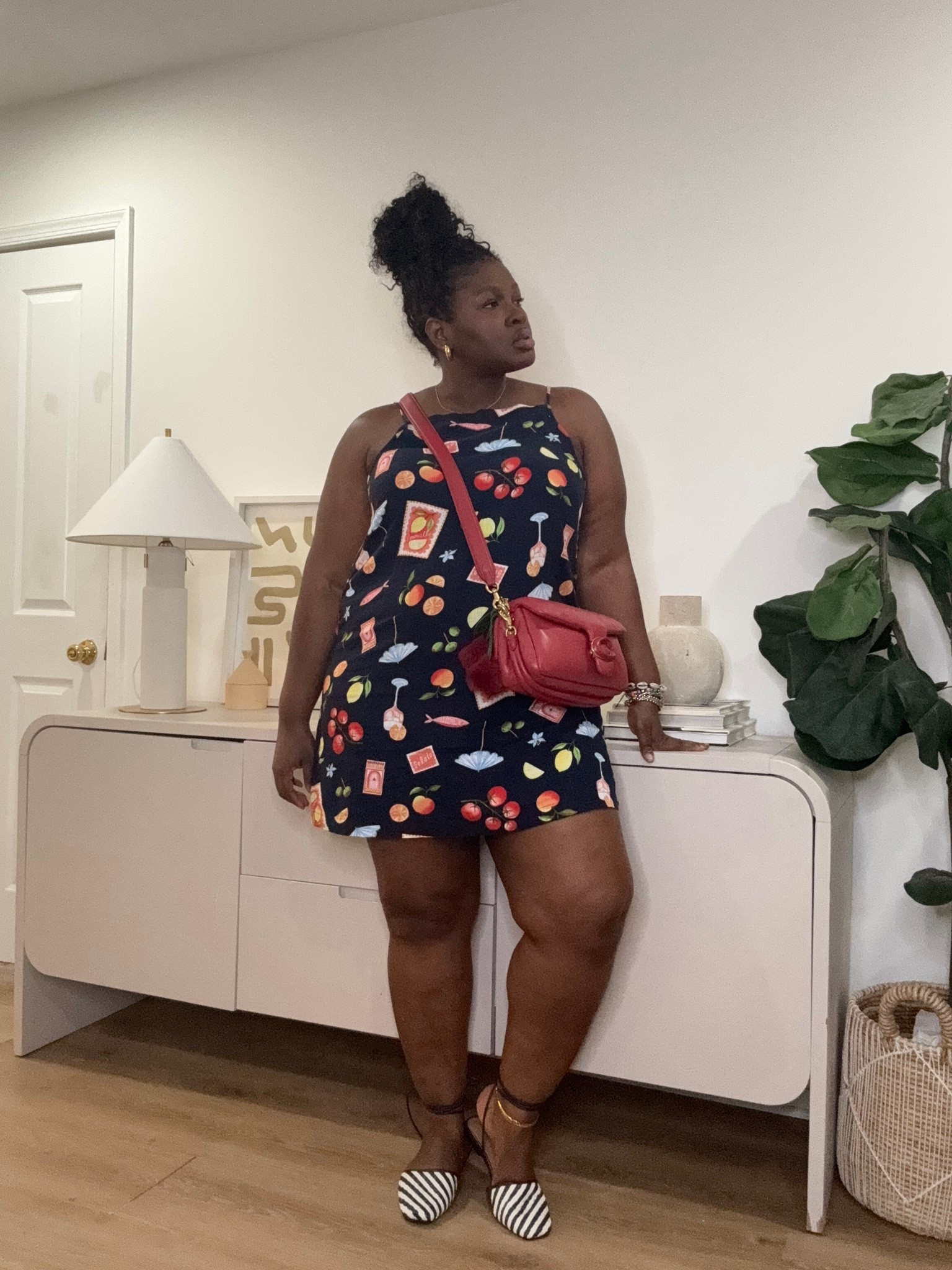 Some outfits just feel like summer. I love how easy it is: no styling stress, no overthinking. Just a cute, playful dress that works for brunch, errands, vacation walks, or spontaneous plans. Amazon summer dress, fruit print dress, mini summer dress outfit, vacation outfit ideas, affordable summer fashion, plus size summer dress, easy one piece outfit, casual summer outfit ideas, Amazon fashion finds, cute summer dresses

#LTKootd #LTKSeasonal #LTKSaleAlert