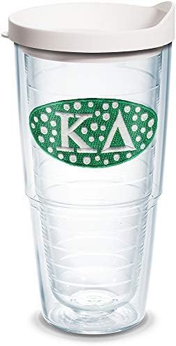 Tervis Sorority - Kappa Delta Tumbler with Emblem and White Lid 24oz, Clear | Amazon (US)