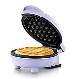 Holstein Housewares Personal Non-Stick Waffle Maker, Black - 4-inch Waffles in Minutes | Amazon (US)