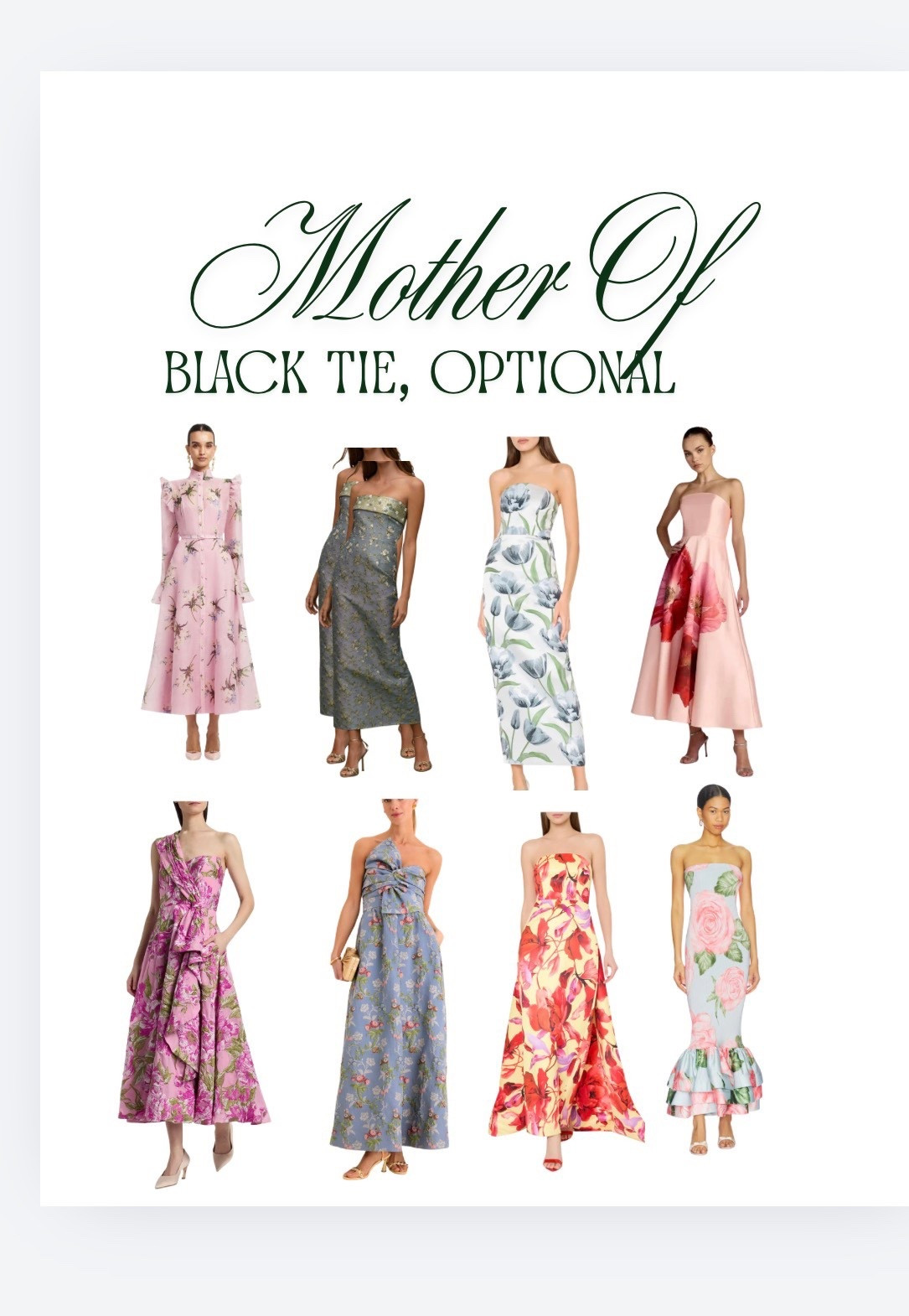 Not every wedding calls for Mom to be in a black tie, formal gown… ￼

#LTKMidsize #LTKOver40 #LTKWedding