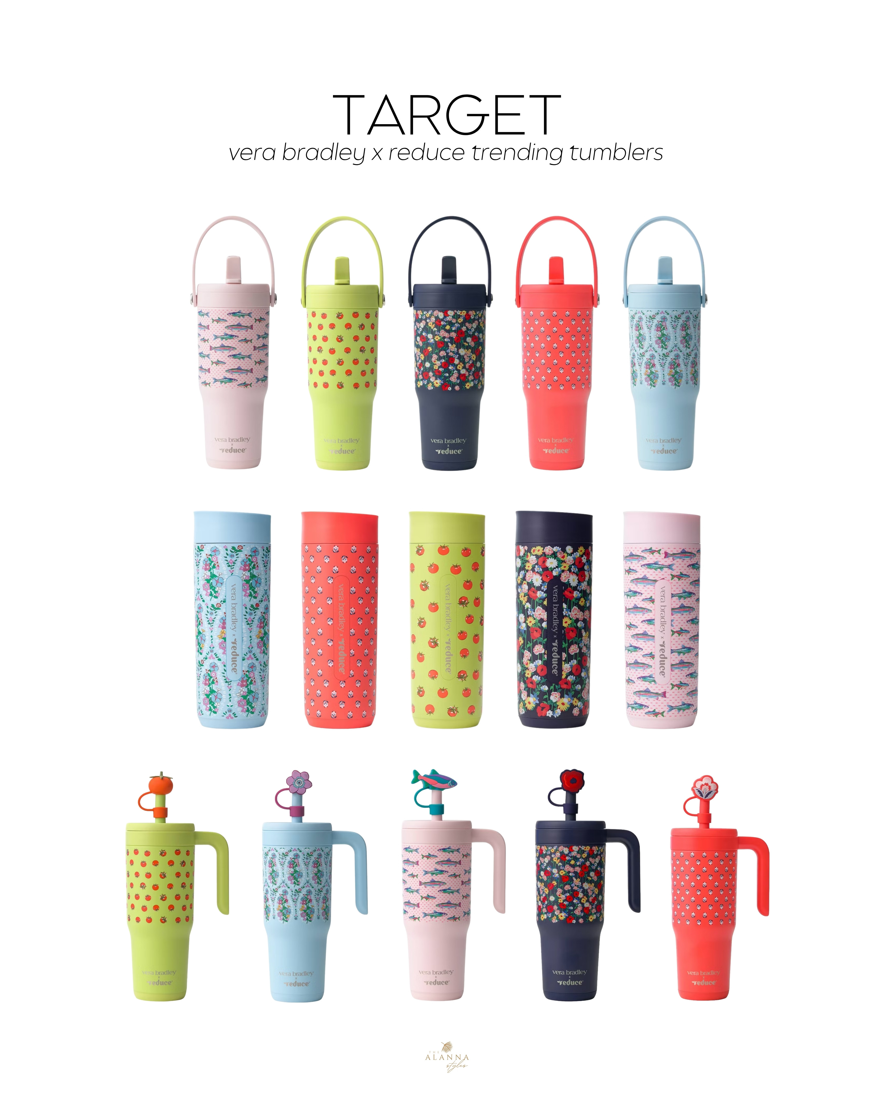 the cutest hydration situation. 🍓🌸 vera bradley teamed up with reduce for the most darling tumbler collection at target. the strawberry and floral prints are perfect for spring and summer. whether you need a massive 40oz or a sleek coffee tumbler, these are a total must-have.

#targetfinds #verabradley #tumblercollection #targethome #strawberryprint #springessentials #hydration 

 #LTKfitnessgoals