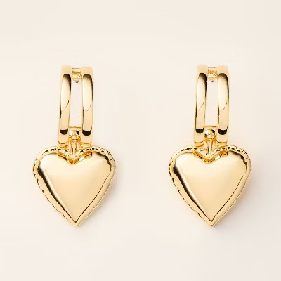 Balloon Heart Drop Earrings - kate spade new york x Target Gold | Target