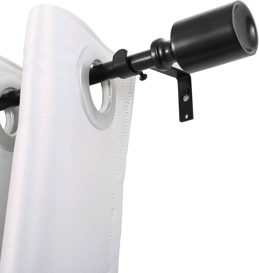 UTOPIA ALLEY 3/4 Inch Curtain Rod - Curtain Rods For Windows 48 to 86 Inch, Adjustable Drapery Ro... | Amazon (US)