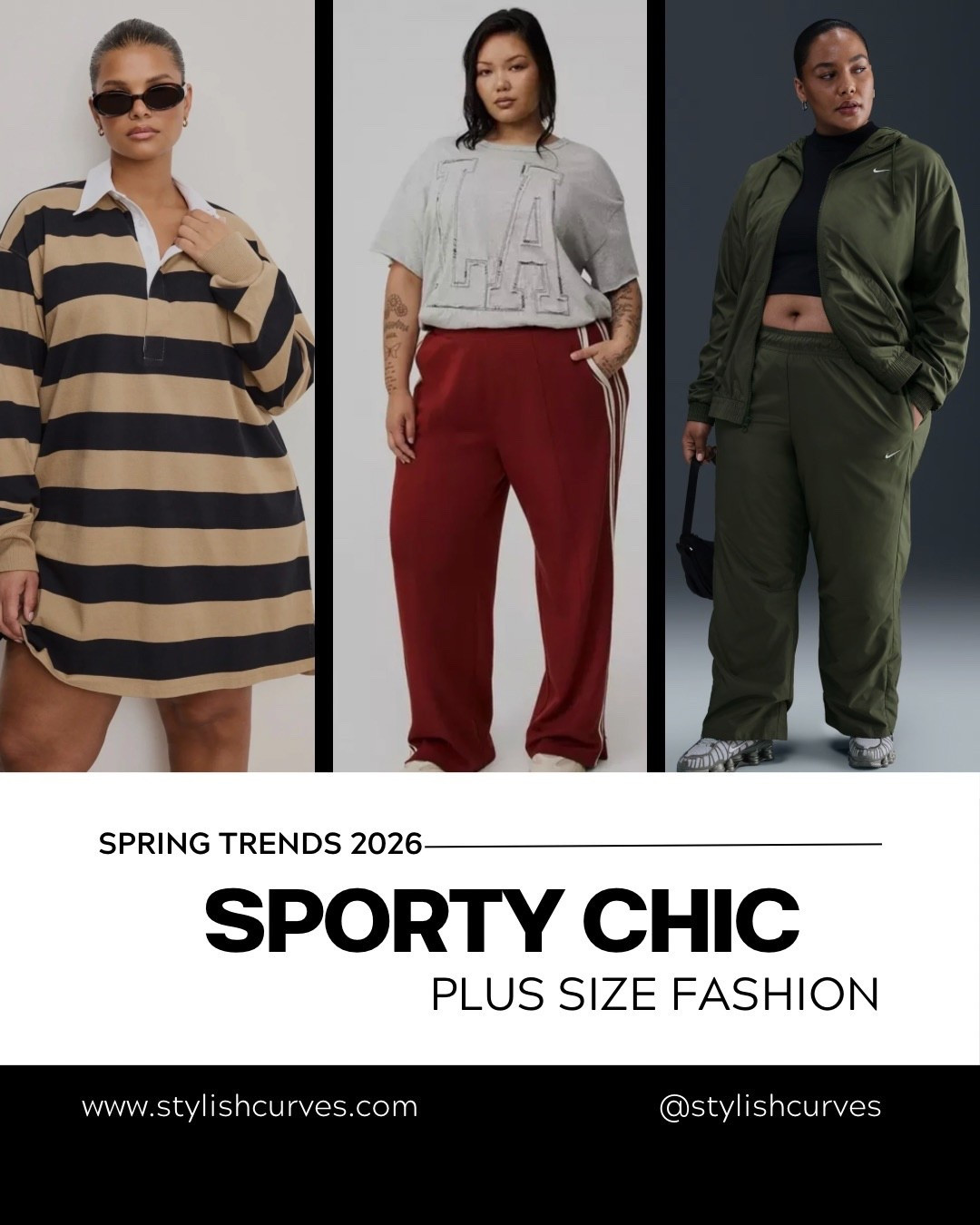 Spring 2026 trends for plus size curvy women. Sporty chic trend in plus sizes

#LTKMidsize #LTKOver40 #LTKPlusSize