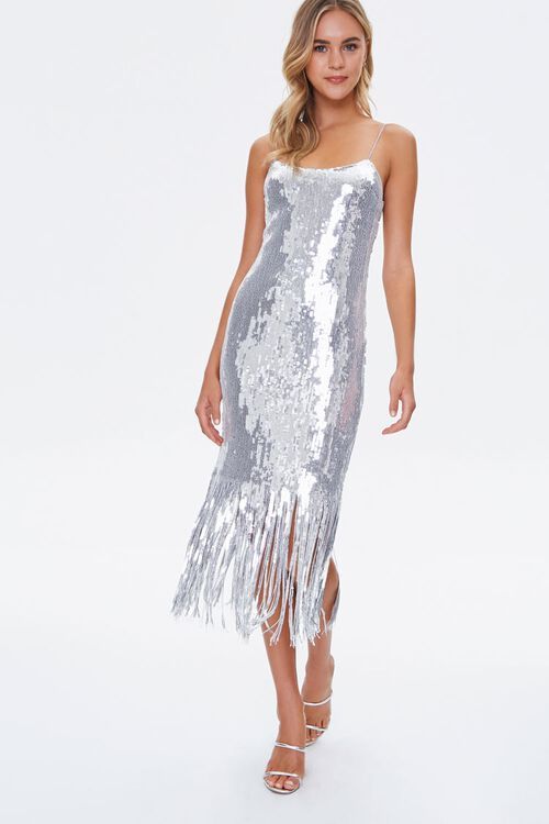 Sequin Fringe Cami Dress | Forever 21 (US)