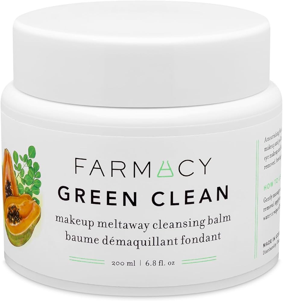 Farmacy Makeup Remover Cleansing Balm - Green Clean Waterproof Makeup Remover + Oil Based Cleanse... | Amazon (US)