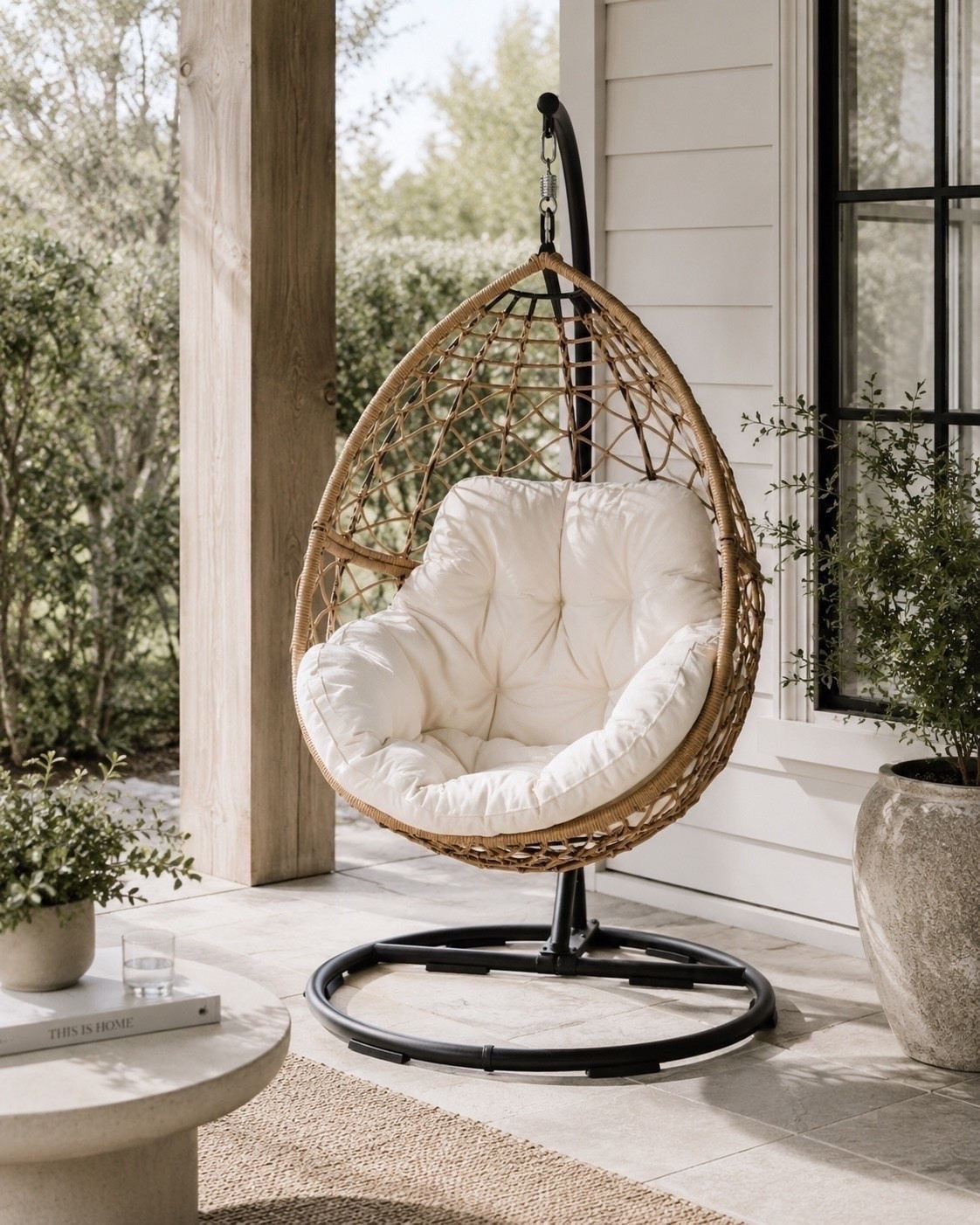 Some home purchases end up being favorites for a season… and then there are the ones you love year after year. 🤎✨

This egg chair has been one of those pieces for us. It’s still just as comfortable as the day we got it, and it’s become the spot everyone gravitates to when we’re spending time outside.

I love how it instantly makes a porch, patio, or backyard feel more inviting while giving you the perfect place to slow down with a cup of coffee, catch up on a book, or simply enjoy a quiet moment. It’s one of those timeless finds that never goes out of style and always gets plenty of use.

#LTKHome #LTKmomlife #LTKdayinmylife
