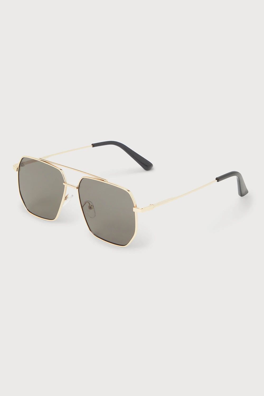 Totally Too Cool Gold Aviator Sunglasses | Lulus (US)