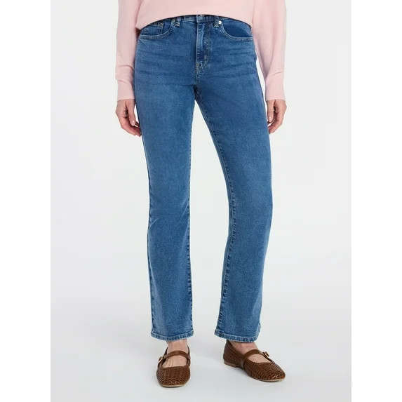 Time and Tru Women's Mid Rise Bootcut Jean, Sizes 0-22 | Walmart (US)
