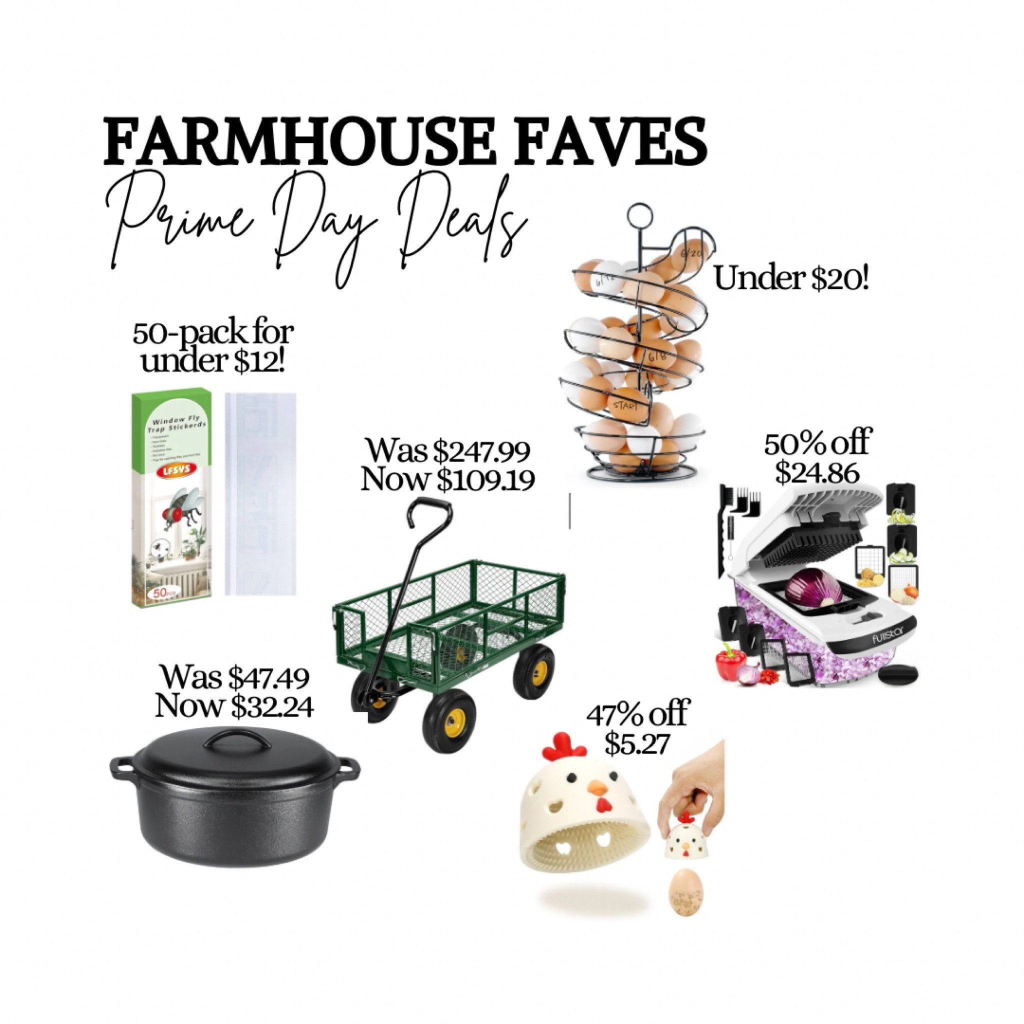 Some of my personal faves and most-liked products for the farm! On sale in a big way for Amazon Prime Days!

#LTKHome #LTKSaleAlert