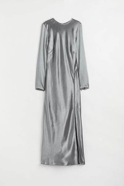 Long satin dress | H&M (UK, MY, IN, SG, PH, TW, HK)