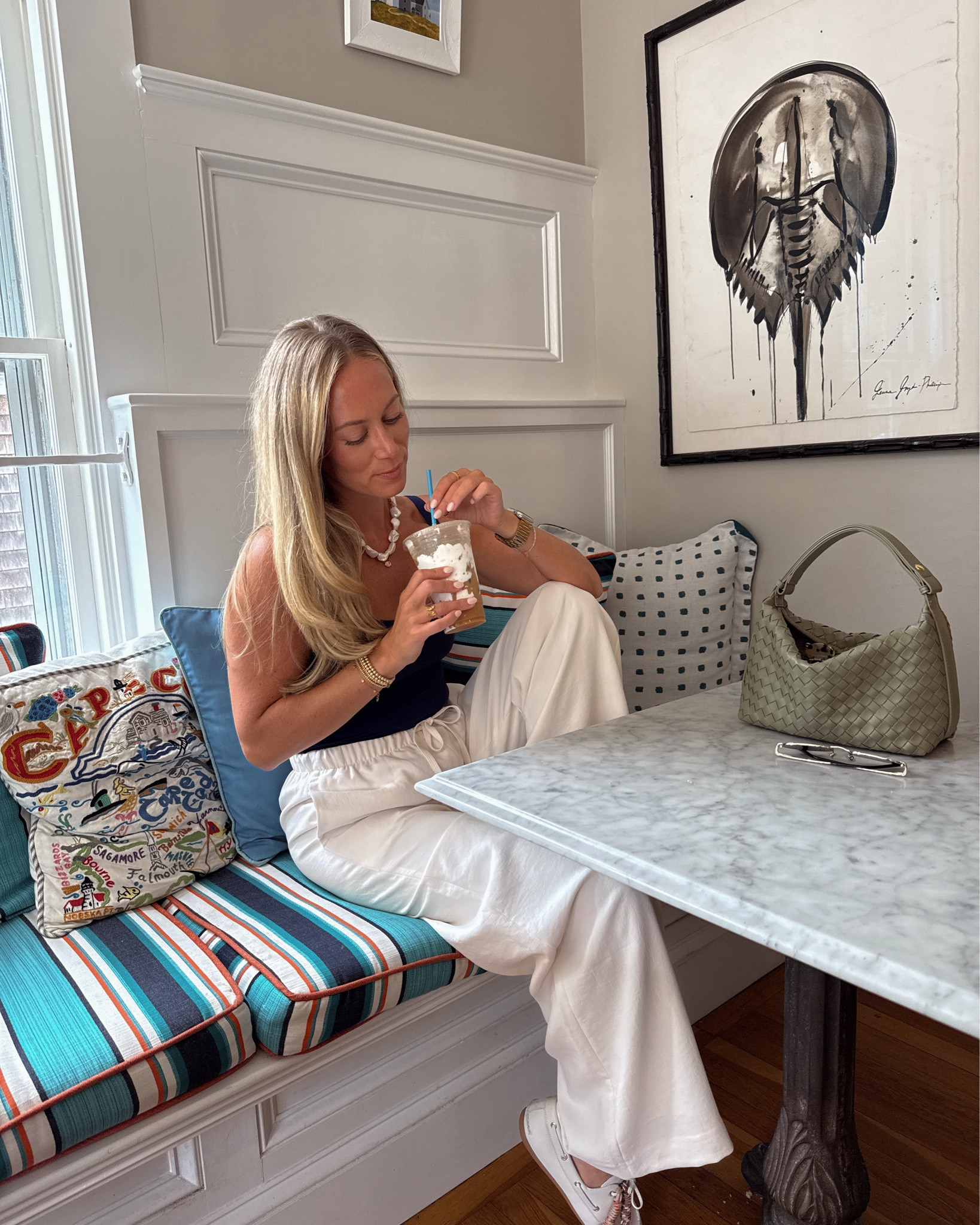 New England style - my coastal fit 🦞🌊 my bag comes in several colors!

East coast fit, coastal vacation, New England travel, summer style, summer fit, white pants fit, bodysuit outfit, patriotic fit, Abercrombie style, Amazon top

#LTKStyleTip #LTKTravel #LTKShoeCrush #LTKItBag