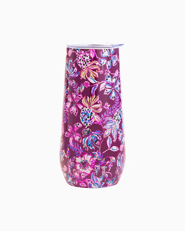 Stainless Steel Champagne Flute | Lilly Pulitzer