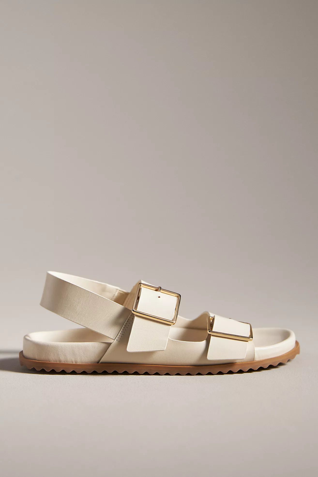 By Anthropologie Square Buckle Slingback Sandals | Anthropologie (US)